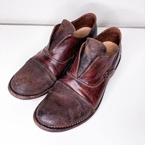 Bed Stu Rose Garden Cobbler Series Cap Toe Shoes 9 Brown Tan Rustic Bed|Stu